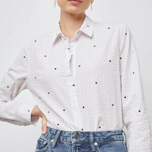 Rails--Taylor shirt Hearts White